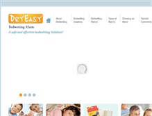 Tablet Screenshot of bedwettingsolving.com